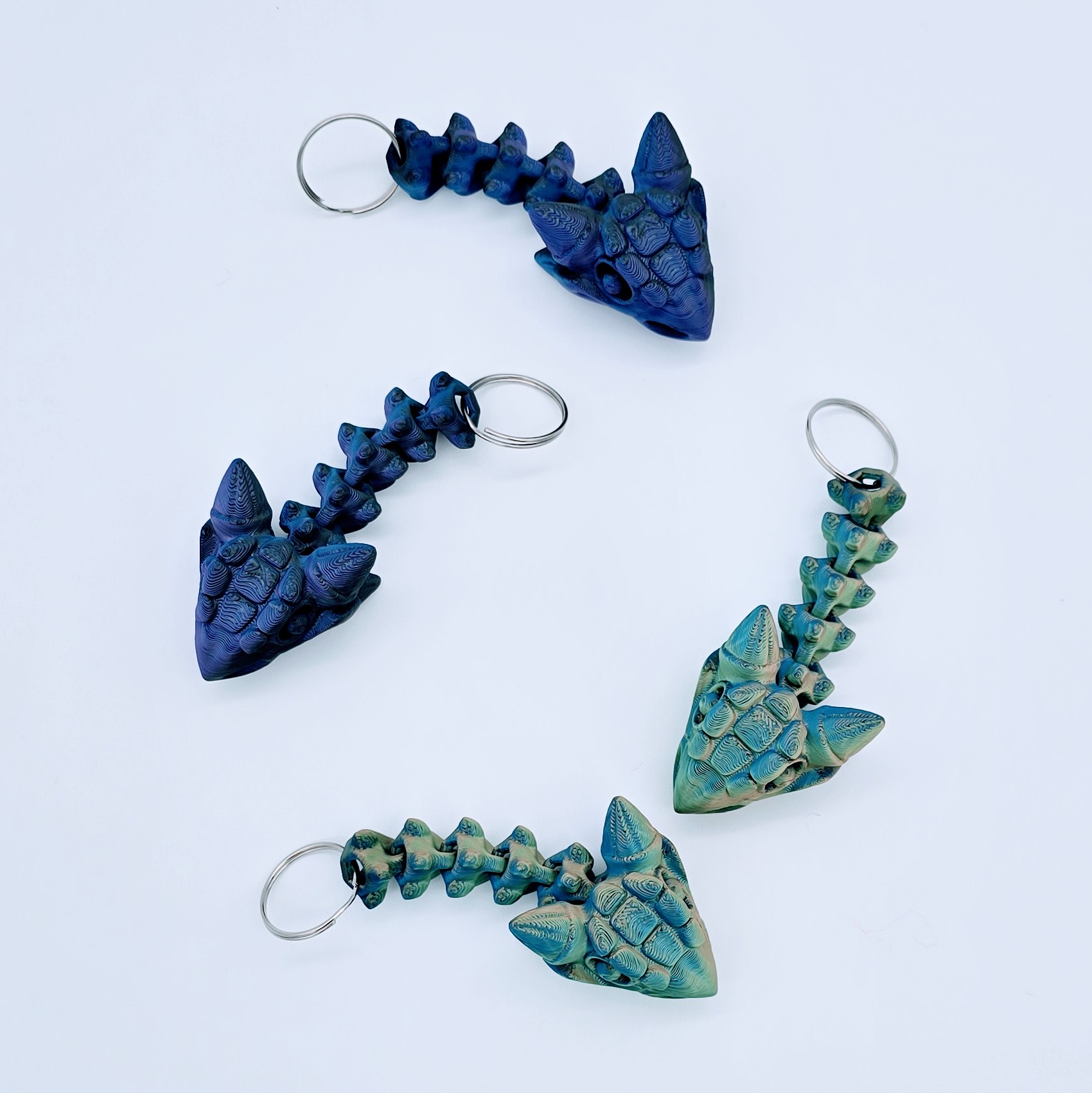 Ankylosaurus Schlüsselanhänger Ansicht 4